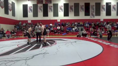 285 lbs Champ. Round 1 - Emmett Elling, Hampton-Dumont-CAL vs Carson Hanus, Benton Community