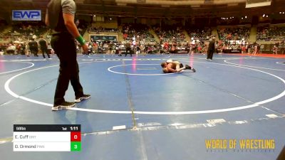 58 lbs Round Of 16 - Eddie Cuff, Grit Mat Club vs Oscar Ormond, Pinning Pythons