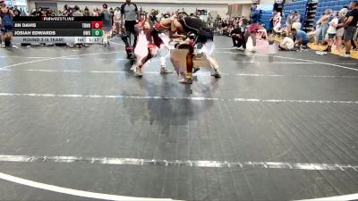 150 lbs Round 3 (4 Team) - Josiah Edwards, Oakleaf WC vs Jin Davis, The Bad Natured Rodents