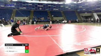 113 lbs Round Of 32 - Brody Black, MWC Wrestling Academy, NE vs Kyle Menuez, Black Fox Wrestling Academy