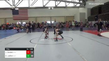 77 lbs Prelims - Jake Zerden, KT Kidz ES vs Caden Judice, GA Justice Takedown ES