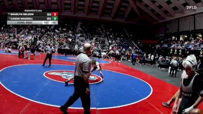 138-3A Cons. Semi - Braelyn Nelson, Gilmer County vs Cason Waddell, Upson Lee