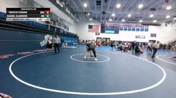 285 lbs Quarterfinal - Devlyn Cowan, Douglas vs Daniel Clawson, Riverton