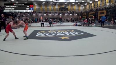 98 lbs Champ. Round 2 - Emmett Jipp, Big Game Wrestling Club vs Joseph Birkett, Sebolt Wrestling Academy