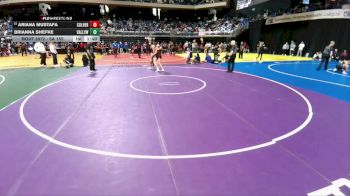 5A 152 lbs Champ. Round 1 - Ariana Mustafa, Colleyville Heritage vs Brianna Shefke, Pharr Valley View