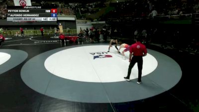 138 lbs Champ. Rd Of 64 - Peyton Bowlin, Frontier High School Wrestling vs Alfonso Hernandez