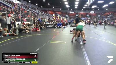 139 lbs Semifinal - Paiglee Moldenhauer, Atlanta Youth WC vs Madalyn Morris, Pine River Youth WC