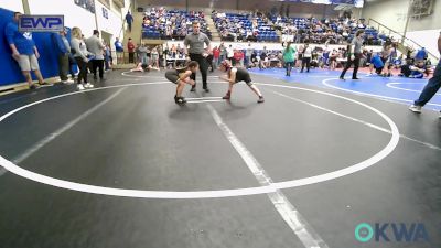 60-66 lbs Rr Rnd 3 - Audrey Hembree, Wyandotte Youth Wrestling vs Emma Luper, Jay Wrestling Club