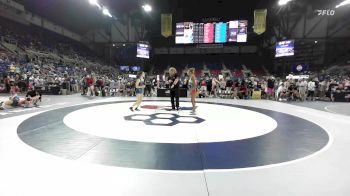 110 lbs Champ. Rd Of 16 - Nakayla Dawson, MI vs Serineh Crane, CA