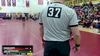 141 lbs 1st Place Match - Jake Niffenegger, Mercyhurst vs Mason Myers, Pitt-Johnstown
