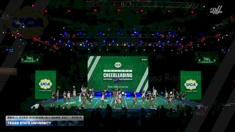 Texas State University [2026 Small Coed Division IA - Game Day Semis] 2026 UCA & UDA College Cheerleading and Dance Team National Championship