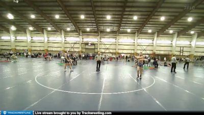 132 lbs Quarterfinal - Oakley Maddox, Brothers Of Steel vs Hudson Newell, Wyoming Underground Wrestling