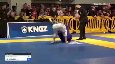 GEORGINA STALEY vs MARIANA AZEVEDO 2021 World Master IBJJF Jiu-Jitsu Championship