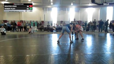 197 lbs Round Of 16 - Braxton Lewis, VMI - UNATT vs Robert Platt, North Carolina