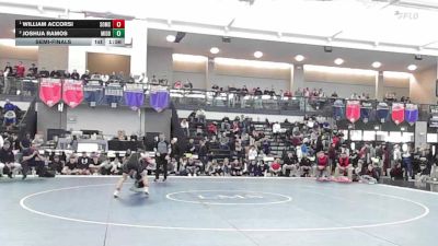 120 lbs Semifinal - William Accorsi, Somers vs Joshua Ramos, Middletown