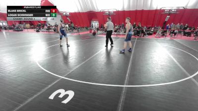 USA Junior Boys - 215 lbs Champ. Round 1 - Matthew Polcyn, Compound Wrestling vs Noah Nicholson, Wisconsin