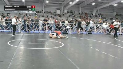 195 lbs Round Of 64 - Campbell Frook, Va26 Elite - HSB vs Jude Krentz, Prairie Outlaws - HSB