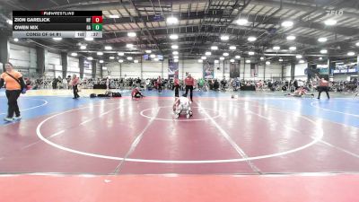132 lbs Consi Of 64 #1 - Zion Garelick, NY vs Owen Nix, GA