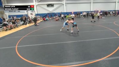 165 lbs Champ. Round 2 - Travis Latta, Unattached vs Michael Flatley, Unattached
