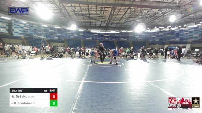 113 lbs Quarterfinal - Nico DeSalvo, Sebolt Wrestling Academy vs Daniel Goodwin, Izzy Style Wrestling