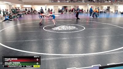 102 lbs Semis & 1st Wrestleback (8 Team) - Tyler DeVos, Canby vs Kallen Theisen, NYM (New York Mills)