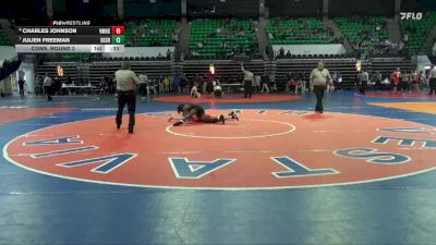 1A-4A 106 Cons. Round 2 - Julien Freeman, Deshler vs Charles Johnson, Vinemont High School