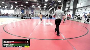 96 lbs Rd# 2 10:30am Friday - Talon Fouche, Iowa Black vs Xzavier Gomez, Team New Mexico