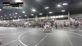 165 lbs Round Of 128 - Gael Perez, Paw vs Derek Herrera, Empire WC