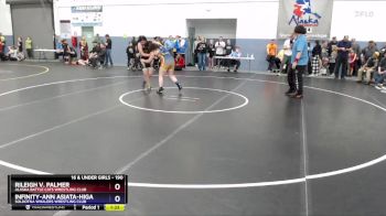 190 lbs Round 1 - Infinity-Ann Asiata-Higa, Soldotna Whalers Wrestling Club vs Rileigh V. Palmer, Alaska Battle Cats Wrestling Club