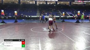 220 lbs Consolation - Colton Dyment, Westford Academy vs Nate Zalzal, Nashua South