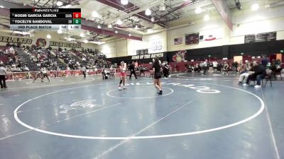 105 lbs 3rd Place Match - Noemi Garcia Garcia, Savanna vs Yocelyn Sandoval, Shadow Hills