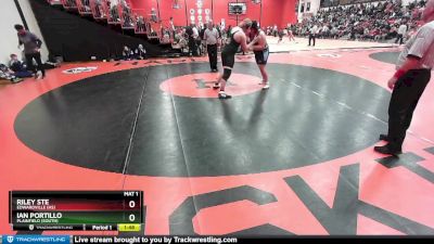 285 lbs Cons. Round 5 - Ian Portillo, Plainfield (SOUTH) vs Riley Ste, EDWARDVILLE (HS)