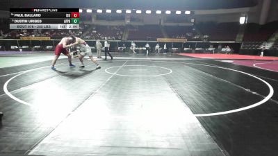 285 lbs Consi Of 8 #2 - Paul Ballard, Iowa State vs Dustin Uribes, Apprentice