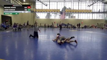 149 lbs Champ. Round 1 - Michael Hodge, Harper College vs Jaden Kondor, Waldorf (Iowa)