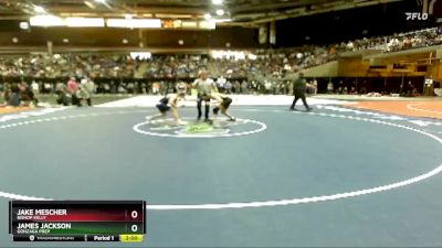 138 lbs Champ. Round 1 - Jake Mescher, Bishop Kelly vs James Jackson, Gonzaga Prep