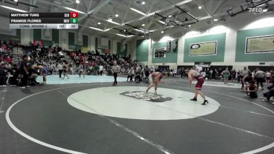 140 lbs Cons. Round 3 - Frankie Flores, Monte Vista vs Matthew Tung, Scripps Ranch