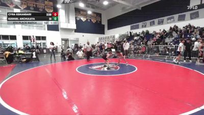 70 lbs 5th Place Match - Cyra Eskandari, So Cal Hammers Wrestling vs Ezekiel Archuleta, Rough House