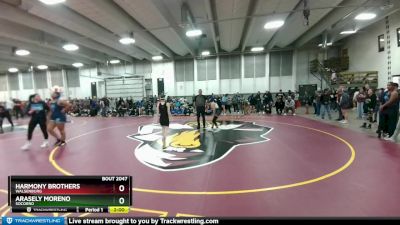 100 lbs Champ. Round 2 - Harmony Brothers, Walsenburg vs Arasely Moreno, Socorro