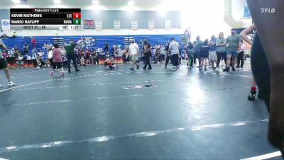 96 lbs 3rd Place Match - Kevin Mathews, C2X vs Mario Ratliff, Mighty Warriors Wrestling Acad