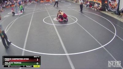 5A 170 lbs Quarterfinal - Malachi Thomas, Rock Hill vs Pierce Carpenter-Kydd, Wando