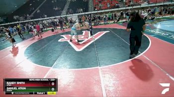 220+ Quarterfinal - Randy Smith, Utah vs Samuel Atkin, Idaho