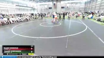 220 lbs Round 3 (8 Team) - Elijah Vansickle, Florida vs Tanner Gormanson, Wisconsin