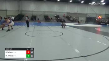 230 lbs Prelims - Gunner Wilson, Team Tulsa NDT vs Maurico Ambriz, Oregon Outlaws