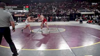 5A 215 lbs 1st Place Match - Jackson Holman, Sandpoint vs Trey Smith, Jerome