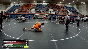157 lbs 1st Place Match - Henry Byram, McDonogh School vs Sebastian Woods, Calvert Hall College