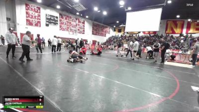 120 lbs Cons. Round 2 - Ruben Reyes, Oak Hills vs Jacob Castillo, Cabrillo