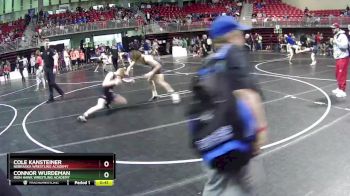 140 lbs Champ. Round 1 - Cole Kansteiner, Nebraska Wrestling Academy vs Connor Wurdeman, Iron Hawk Wrestling Academy