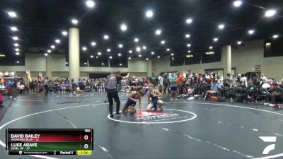 150 lbs Round 2 Champ & Wb (32 Team) - David Bailey, Assassins Blue vs Luke Arave, Level Up