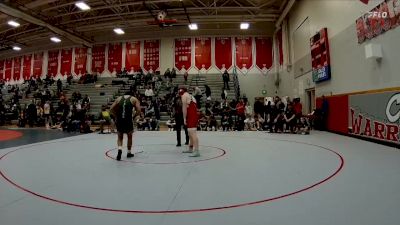 190 lbs Quarterfinal - Connor Heron, Falcon vs Aiden Strauss, Grand Valley