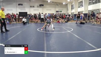 114-C lbs Round Of 16 - Miles Torres, NY vs Colin Broxterman, OH
